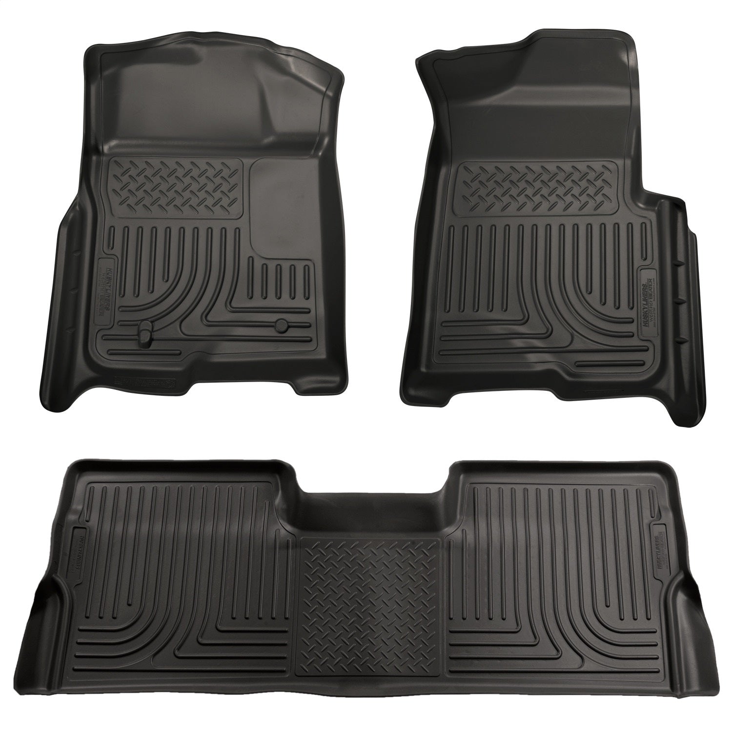 Husky Liners 98391 Weatherbeater-Front/2nd Seat Floor Liners (Footwell Coverage) Husky Liners 98391