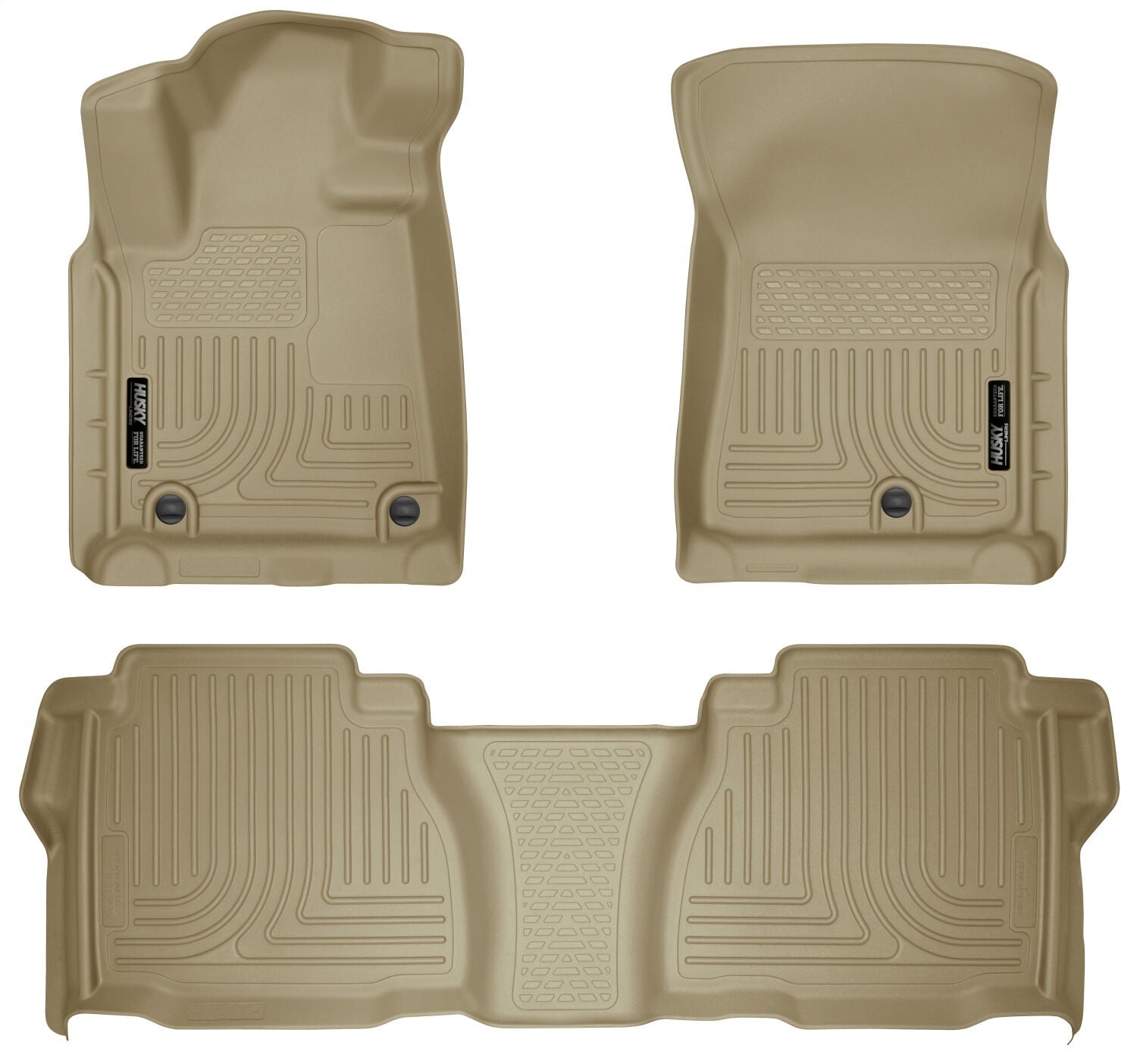 Husky Liners 98583 Weatherbeater-Front/2nd Seat Floor Liners (Footwell Coverage) Husky Liners 98583