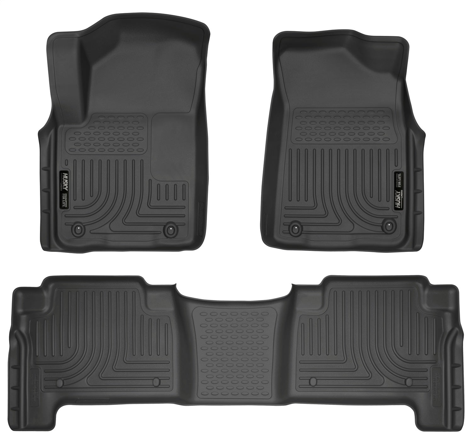 Husky Liners 98611 Weatherbeater-Front/2nd Seat Floor Liners Husky Liners 98611