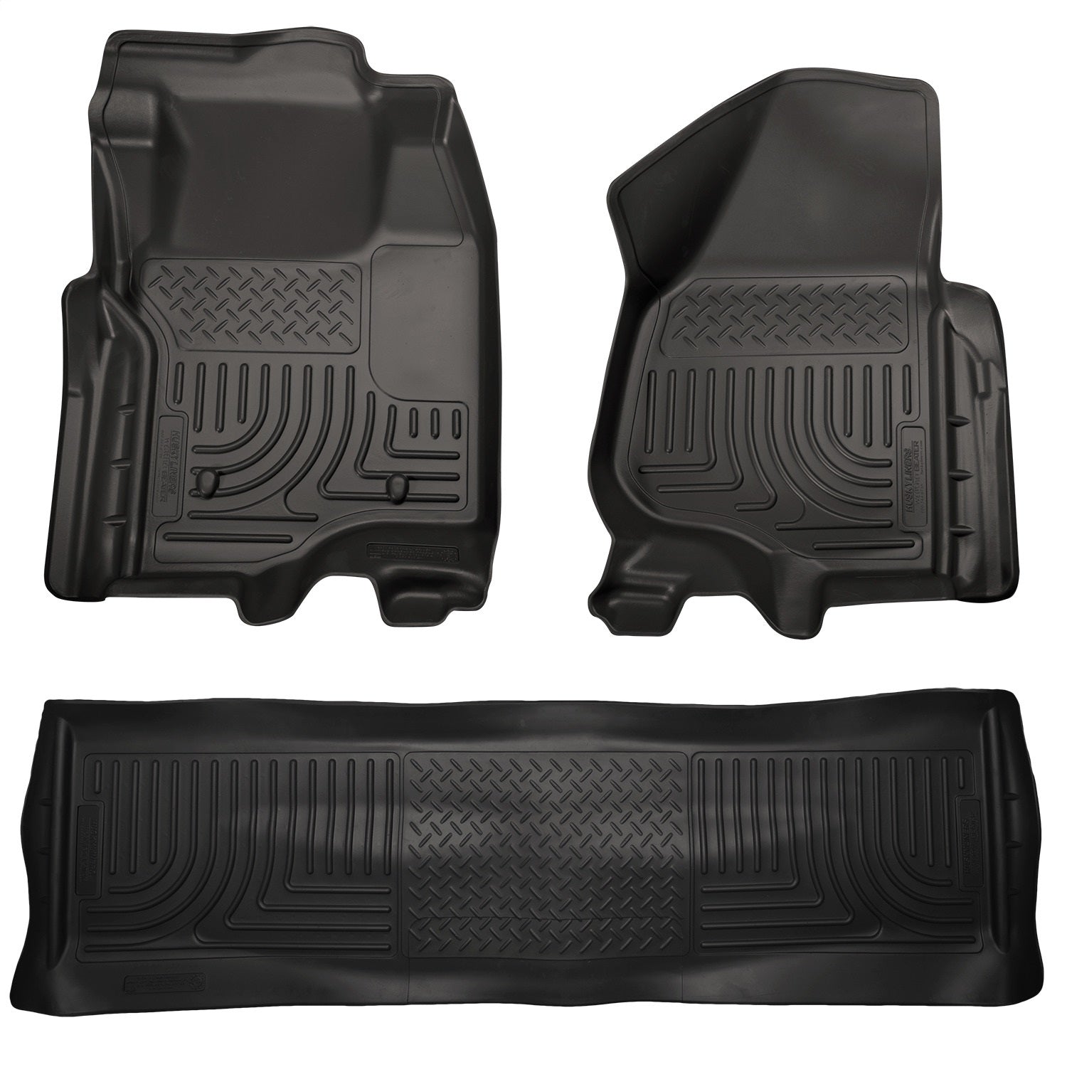 Husky Liners 98711 Weatherbeater-Front/2nd Seat Floor Liners (Footwell Coverage) Husky Liners 98711
