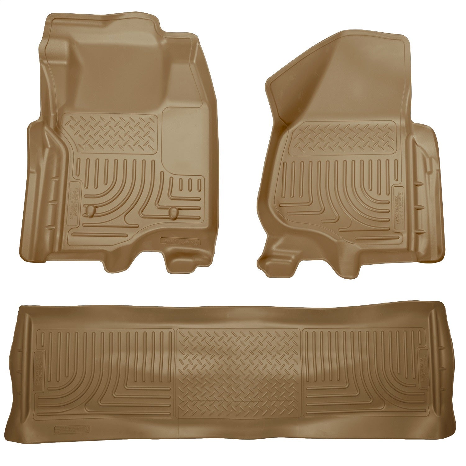 Husky Liners 98713 Weatherbeater-Front/2nd Seat Floor Liners (Footwell Coverage) Husky Liners 98713