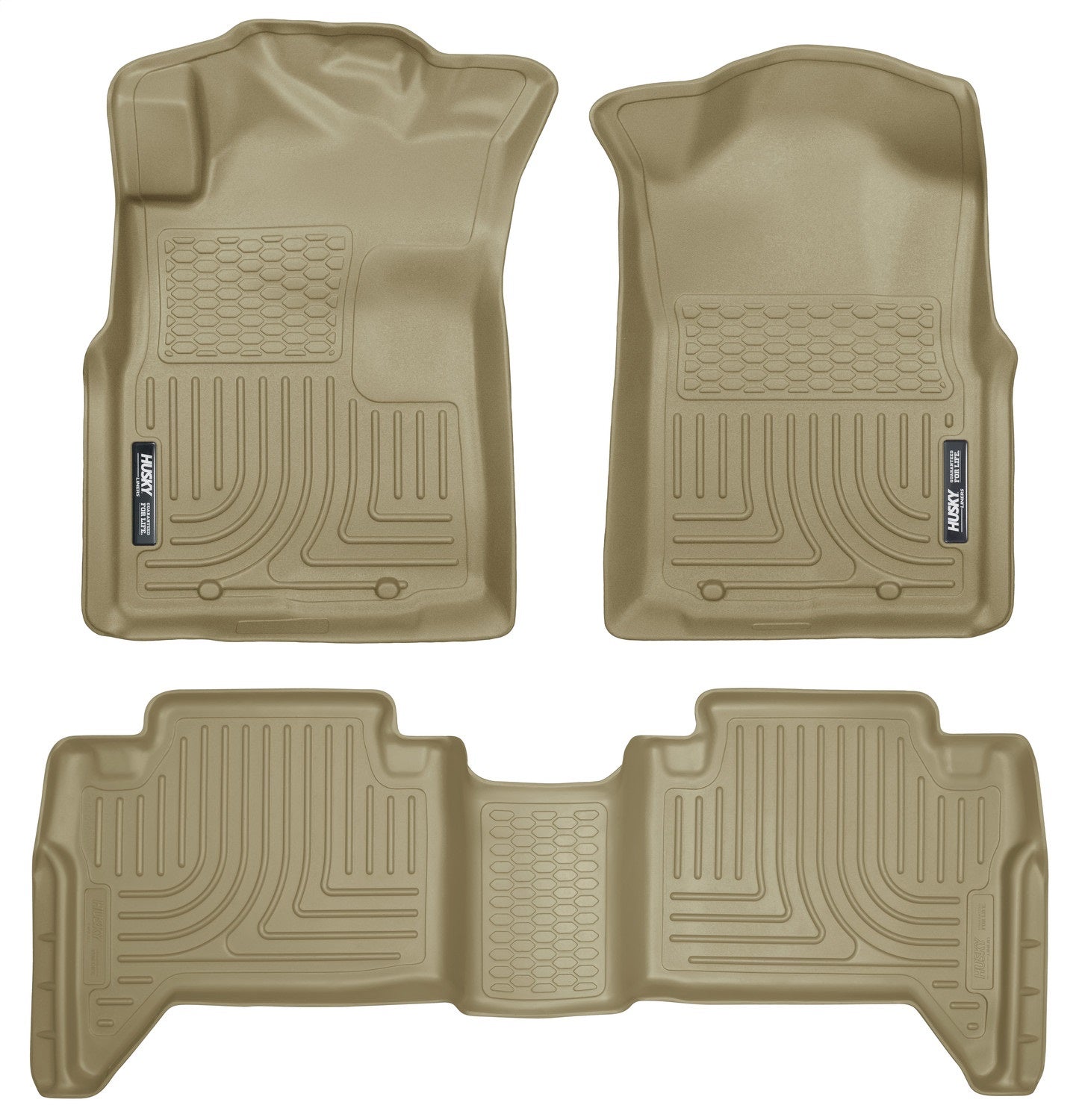 Husky Liners 98953 Weatherbeater-Front/2nd Seat Floor Liners (Footwell Coverage) Husky Liners 98953