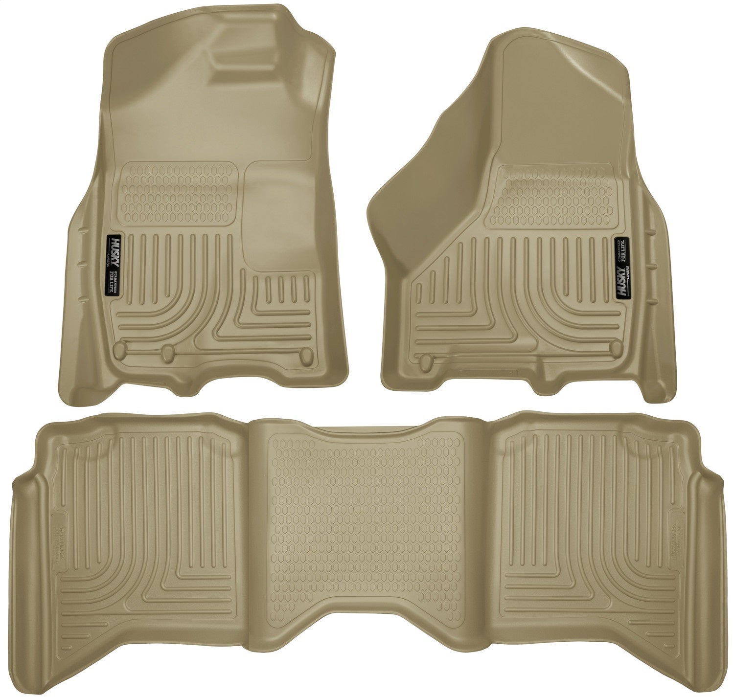 Husky Liners 99003 Weatherbeater-Front/2nd Seat Floor Liners Husky Liners 99003