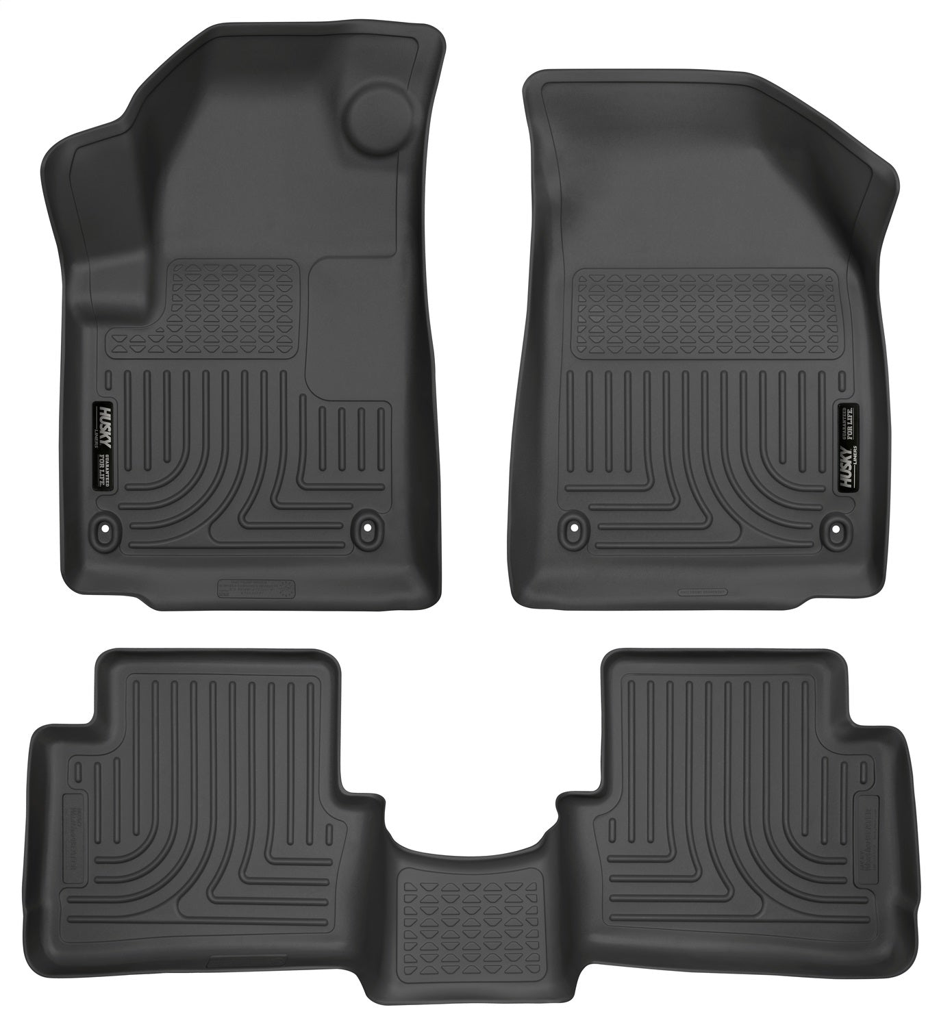 Husky Liners 99021 Weatherbeater-Front/2nd Seat Floor Liners Husky Liners 99021