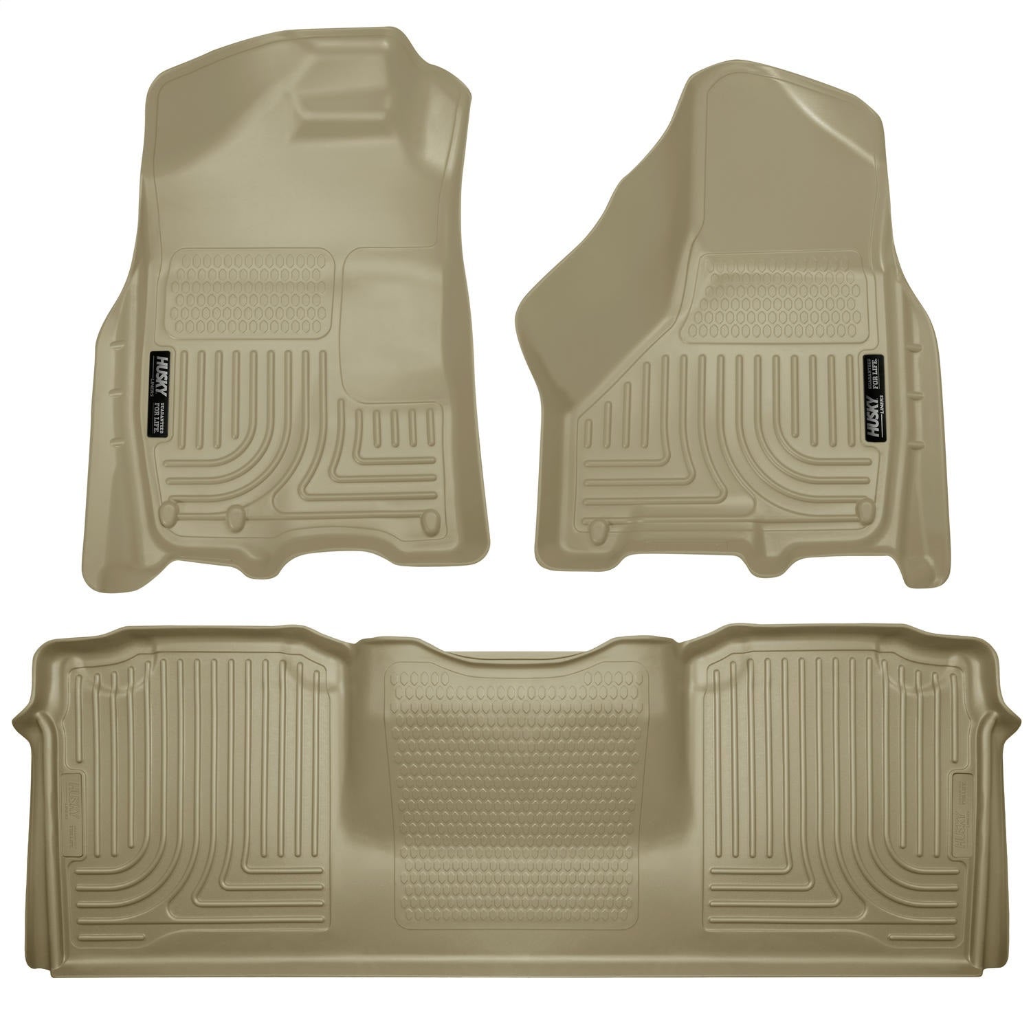 Husky Liners 99043 Weatherbeater-Front/2nd Seat Floor Liners Husky Liners 99043