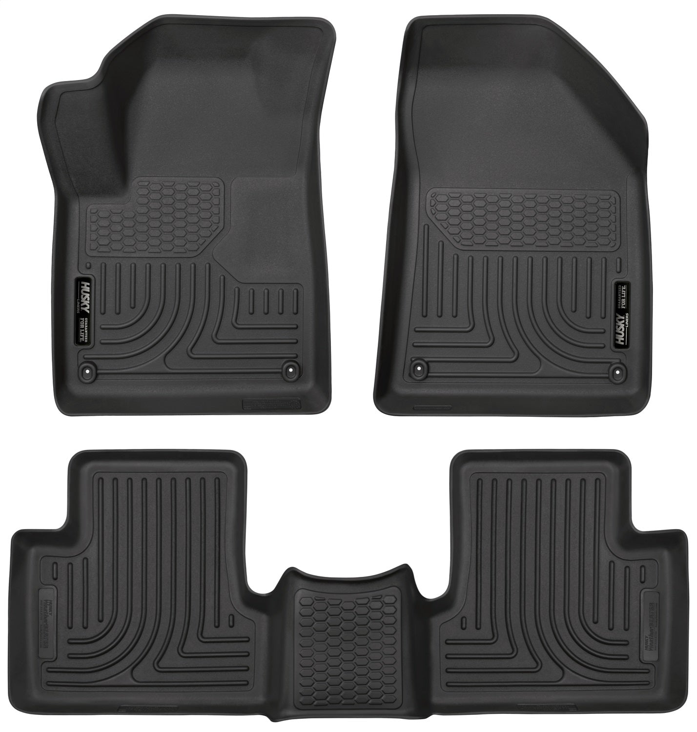 Husky Liners 99091 Weatherbeater-Front/2nd Seat Floor Liners Husky Liners 99091