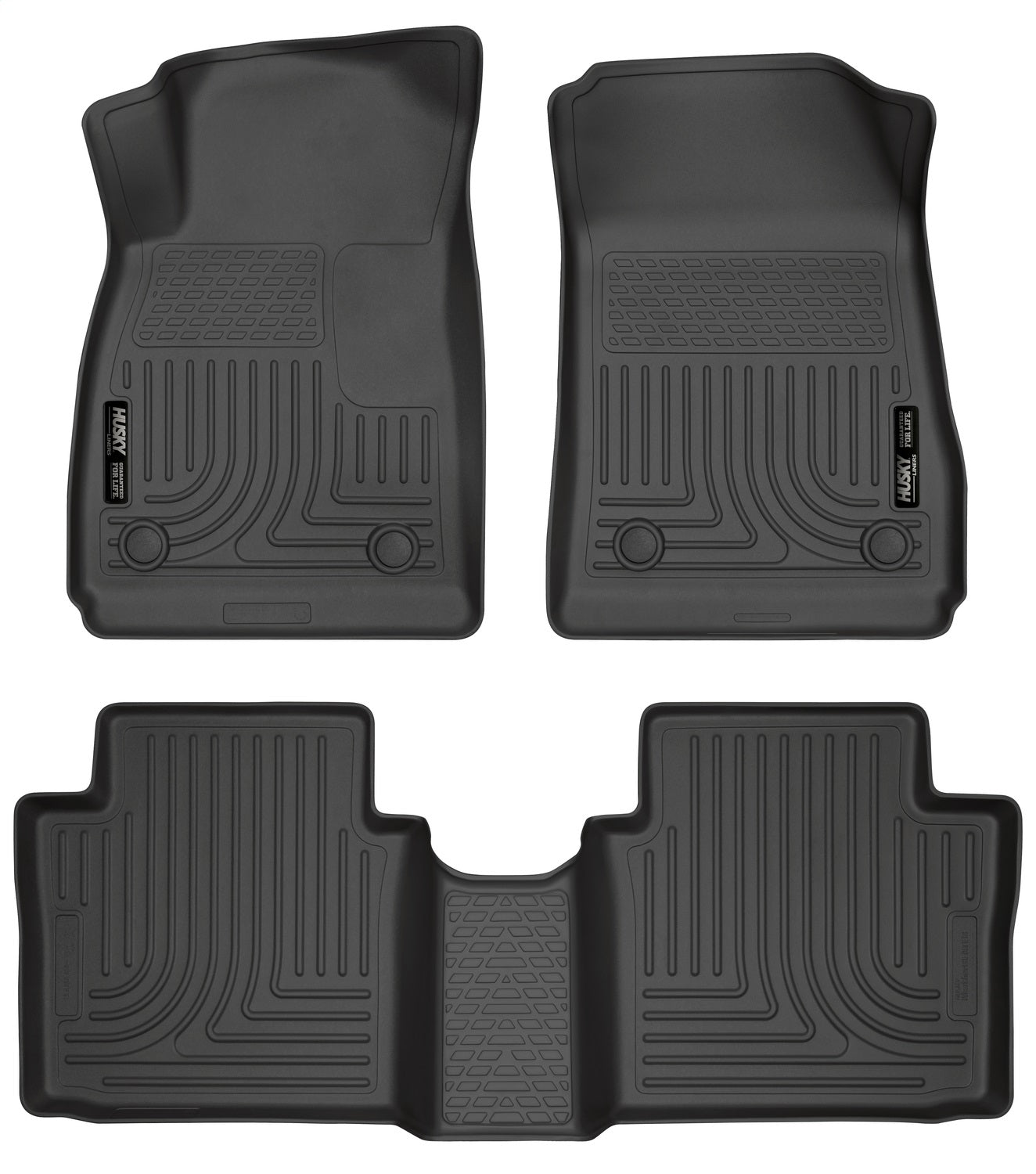 Husky Liners 99101 Weatherbeater-Front/2nd Seat Floor Liners Husky Liners 99101
