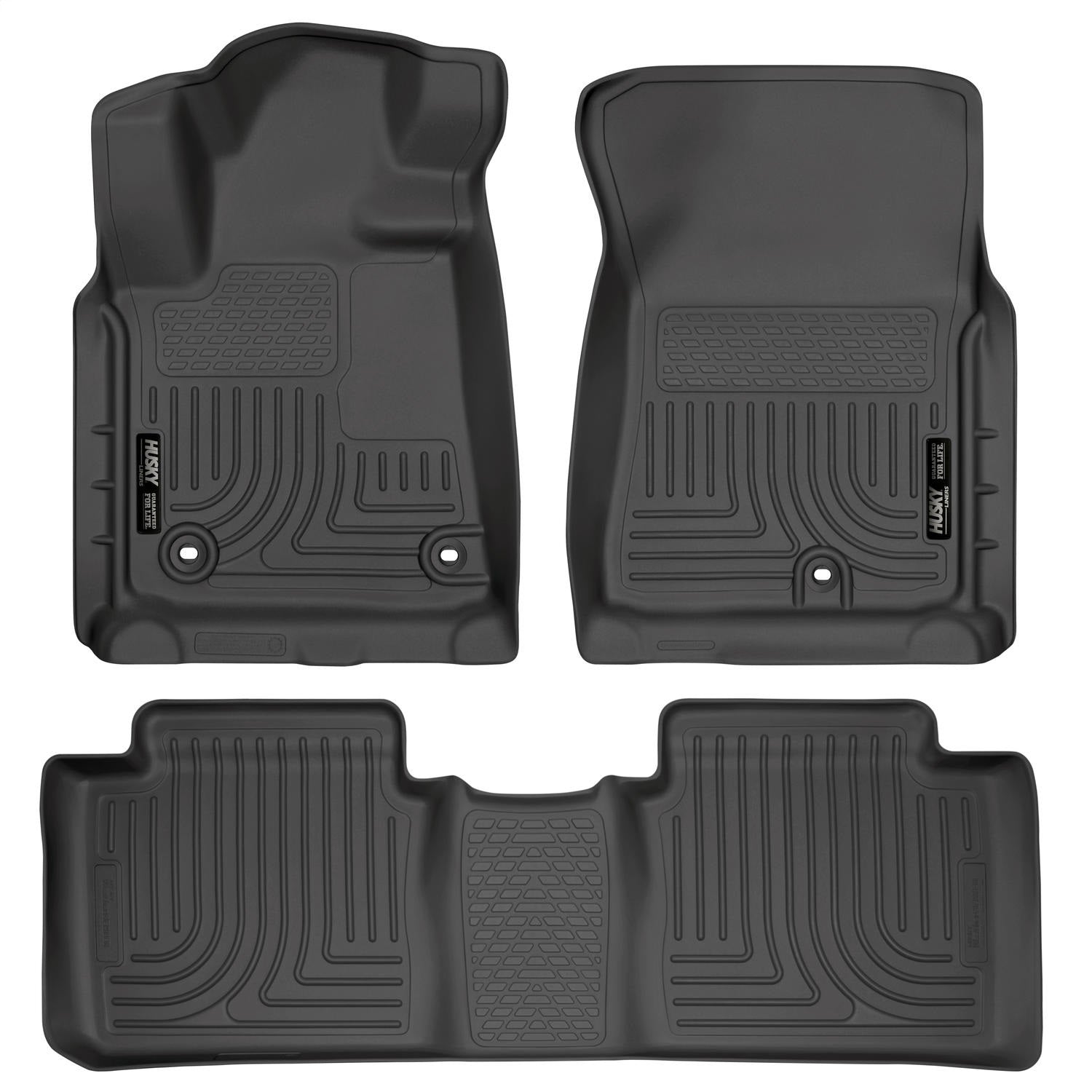 Husky Liners 99561 Weatherbeater-Front/2nd Seat Floor Liners (Footwell Coverage) Husky Liners 99561