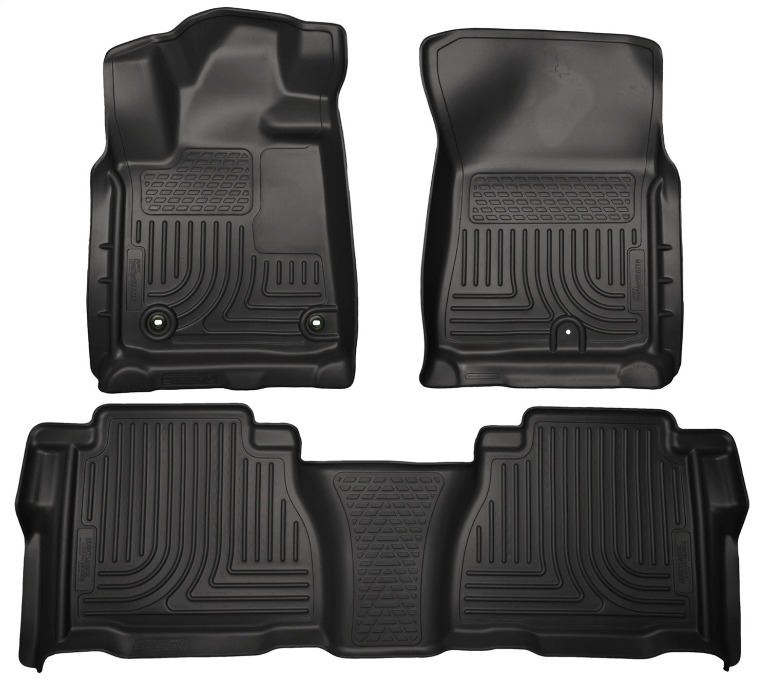 Husky Liners 99591 Weatherbeater-Front/2nd Seat Floor Liners (Footwell Coverage) Husky Liners 99591