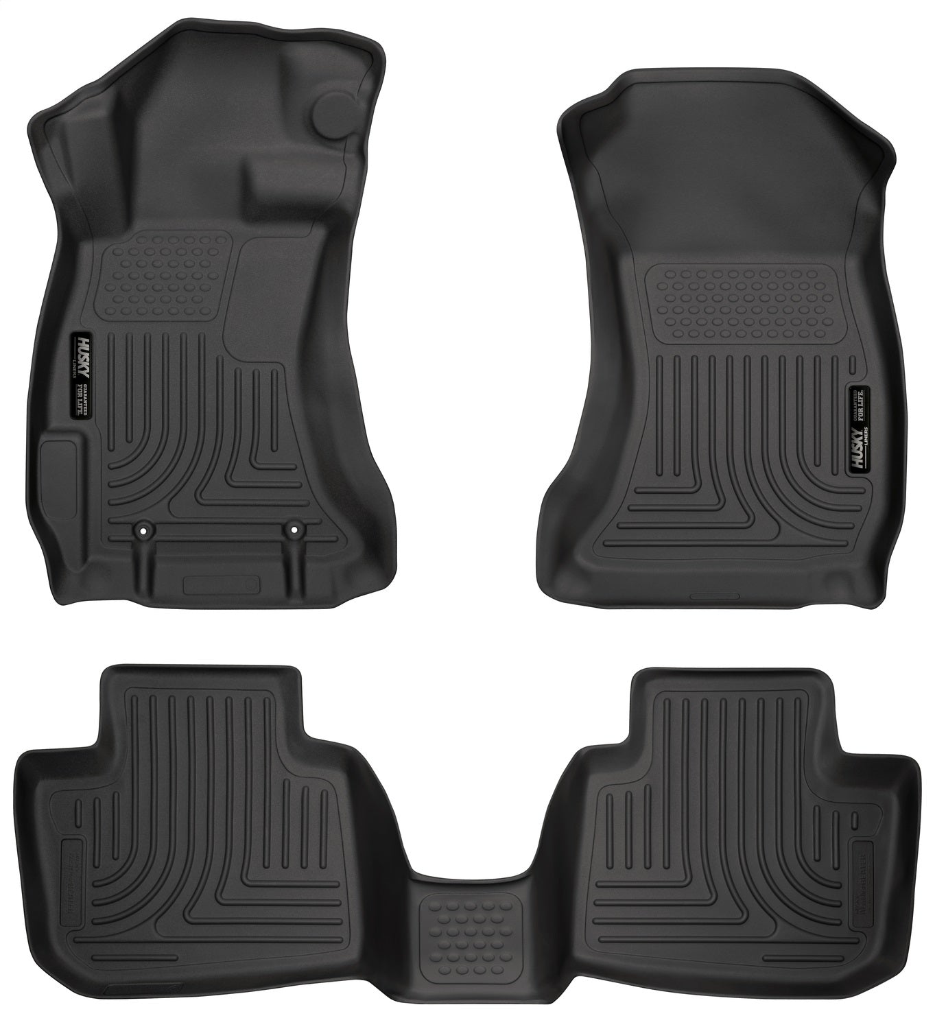 Husky Liners 99801 Weatherbeater-Front/2nd Seat Floor Liners Husky Liners 99801