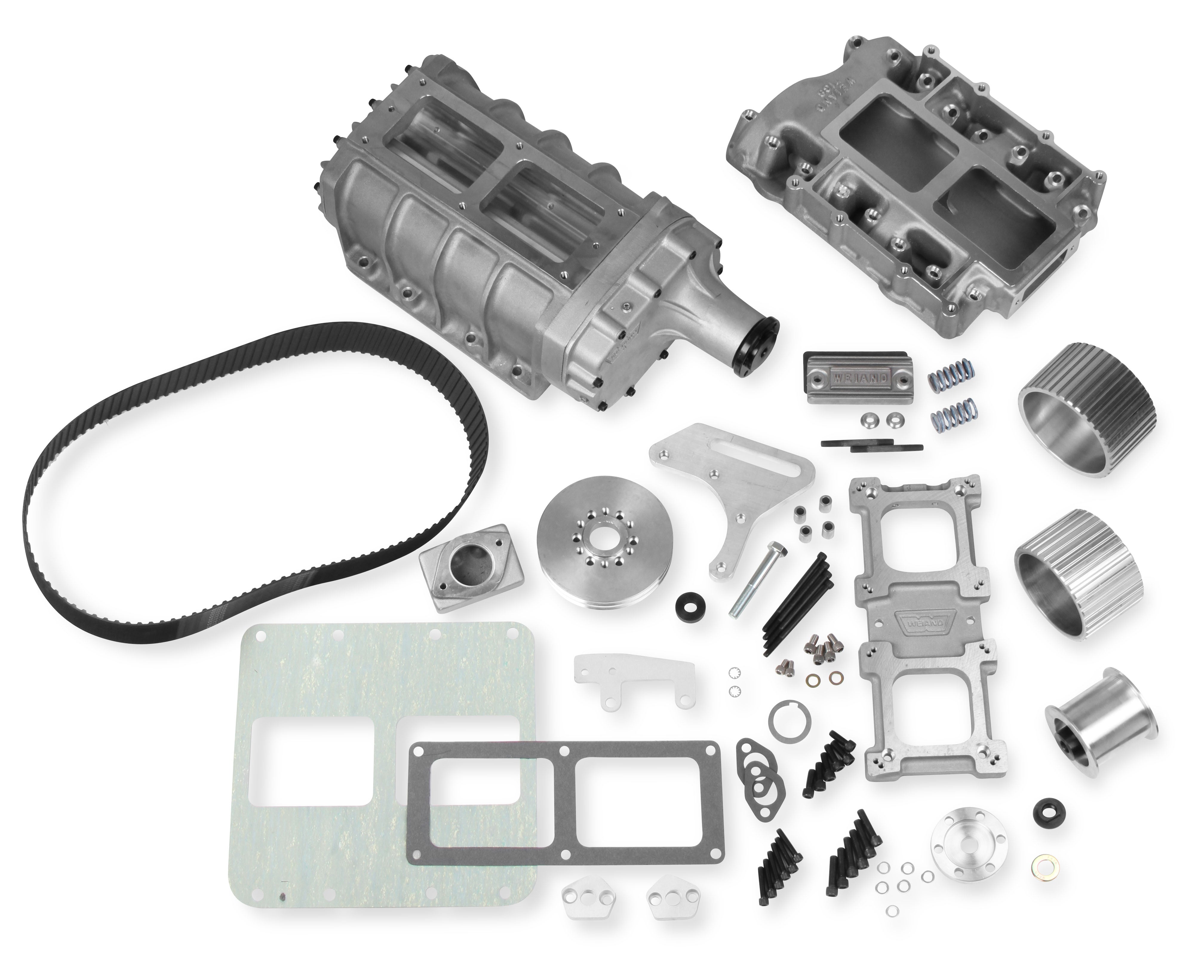 Chrysler 392 HEMI, 6-71 Street Supercharger 1/2" Pitch Drive Satin Finish