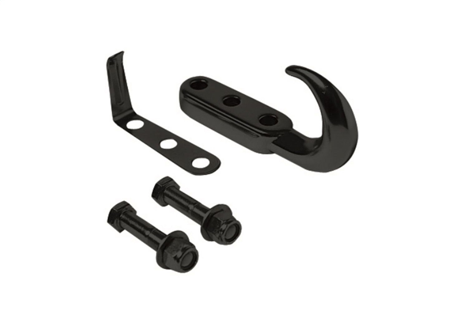 Rampage 7605 Tow Hook Kit; Black; Incl. Mounting Hardware; Rampage 7605