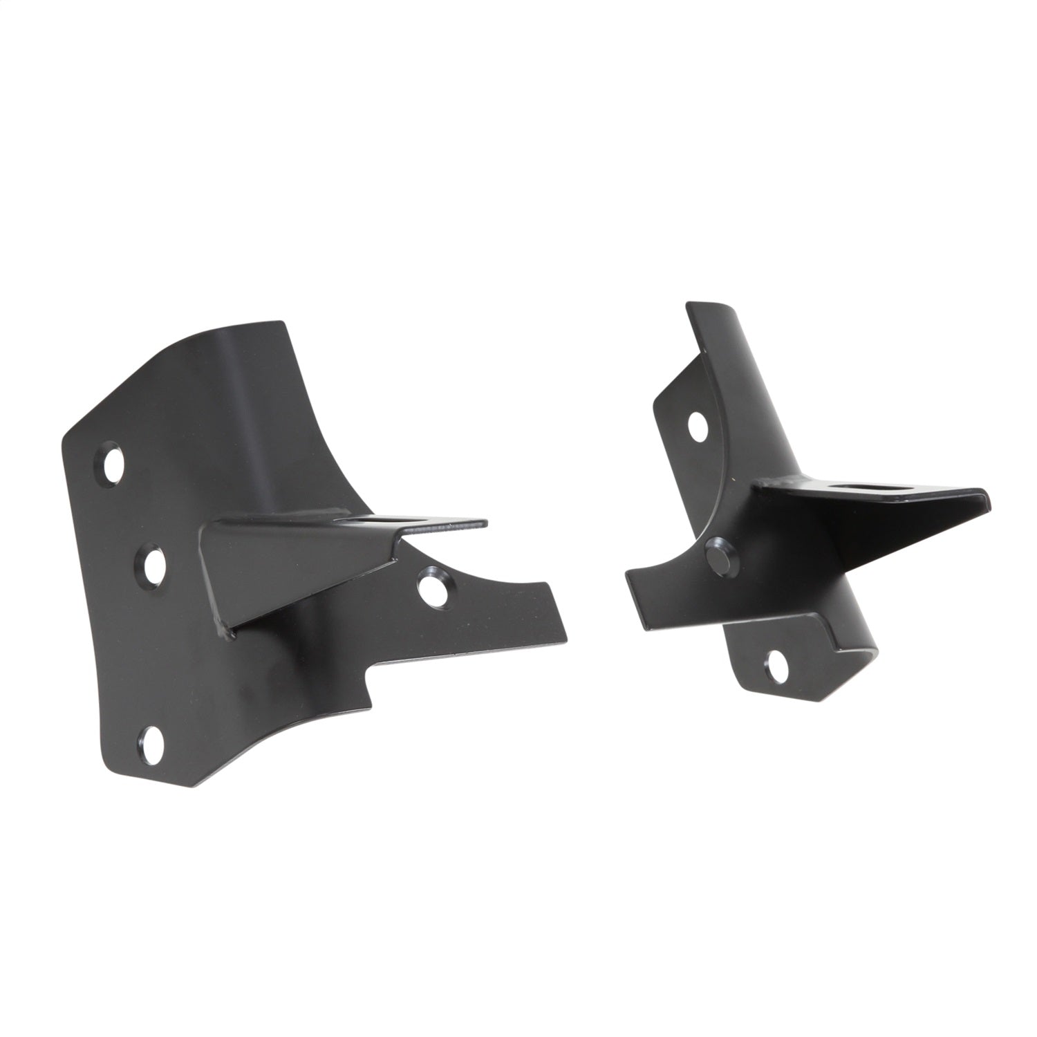 Windshield Mount Light Bracket; Black; No Drill Installation; Inc. Hardware; Smittybilt 7608