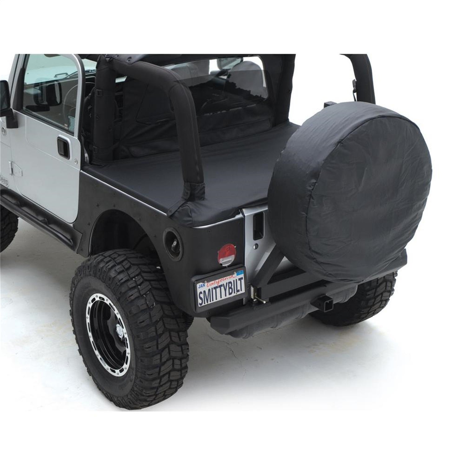 Tonneau Cover; Black Diamond; Factory Soft Top; Smittybilt 761235