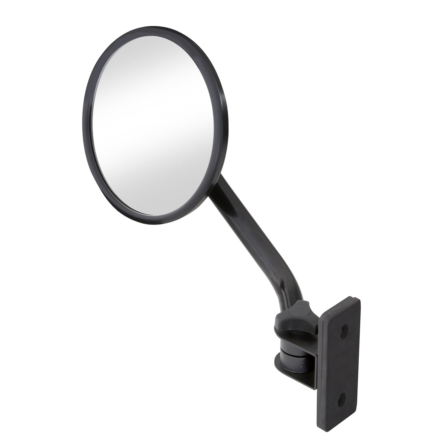 Side Mirror Kit; Pair; Black; No Drill Installation; Smittybilt 7618