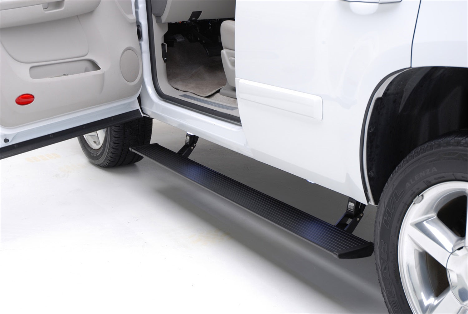AMP Research 76337-01A PowerStep™; Incl. OEM Style Illumination; Black; AMP Research 76337-01A