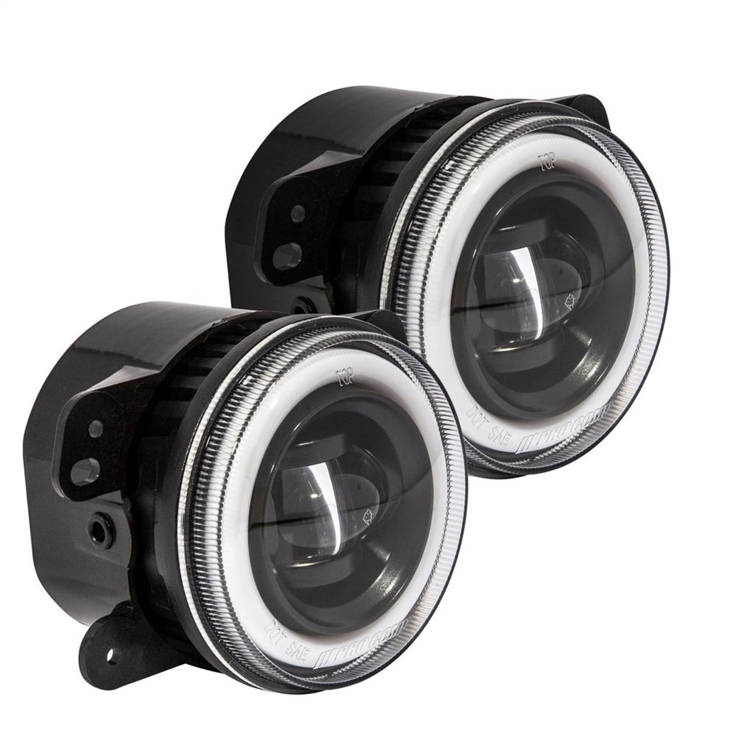 Pro Comp Suspension 76504P LED Fog Light; Pair; 4 in.; Pro Comp Suspension 76504P