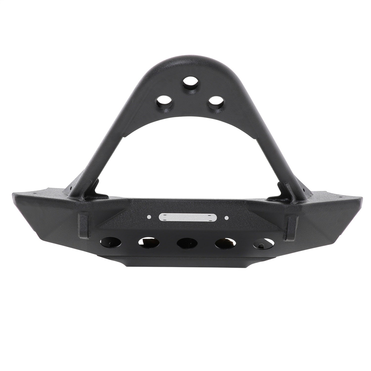 SRC Front Stinger Bumper; Textured Black; Smittybilt 76524