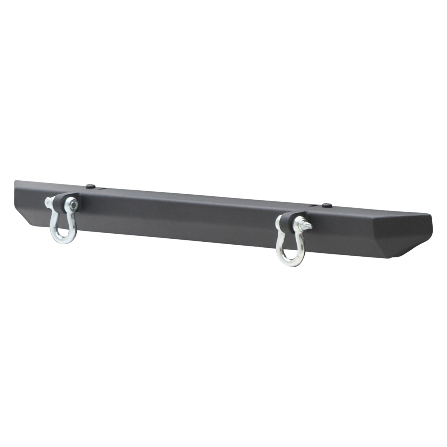 SRC Classic Front Bumper; Black Textured; w/D Ring; Smittybilt 76740D