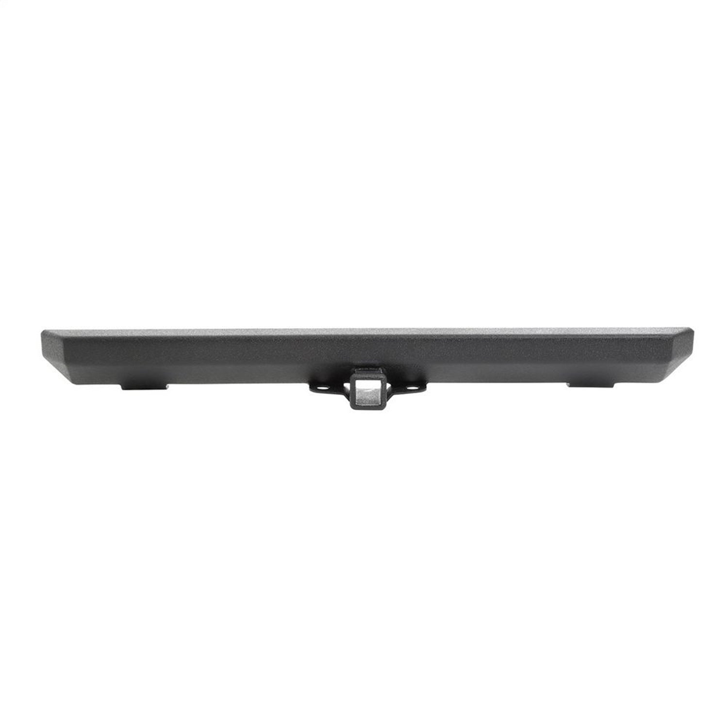 SRC Classic Rear Bumper; Textured Black Powder Coat; Incl. Hitch; Smittybilt 76750