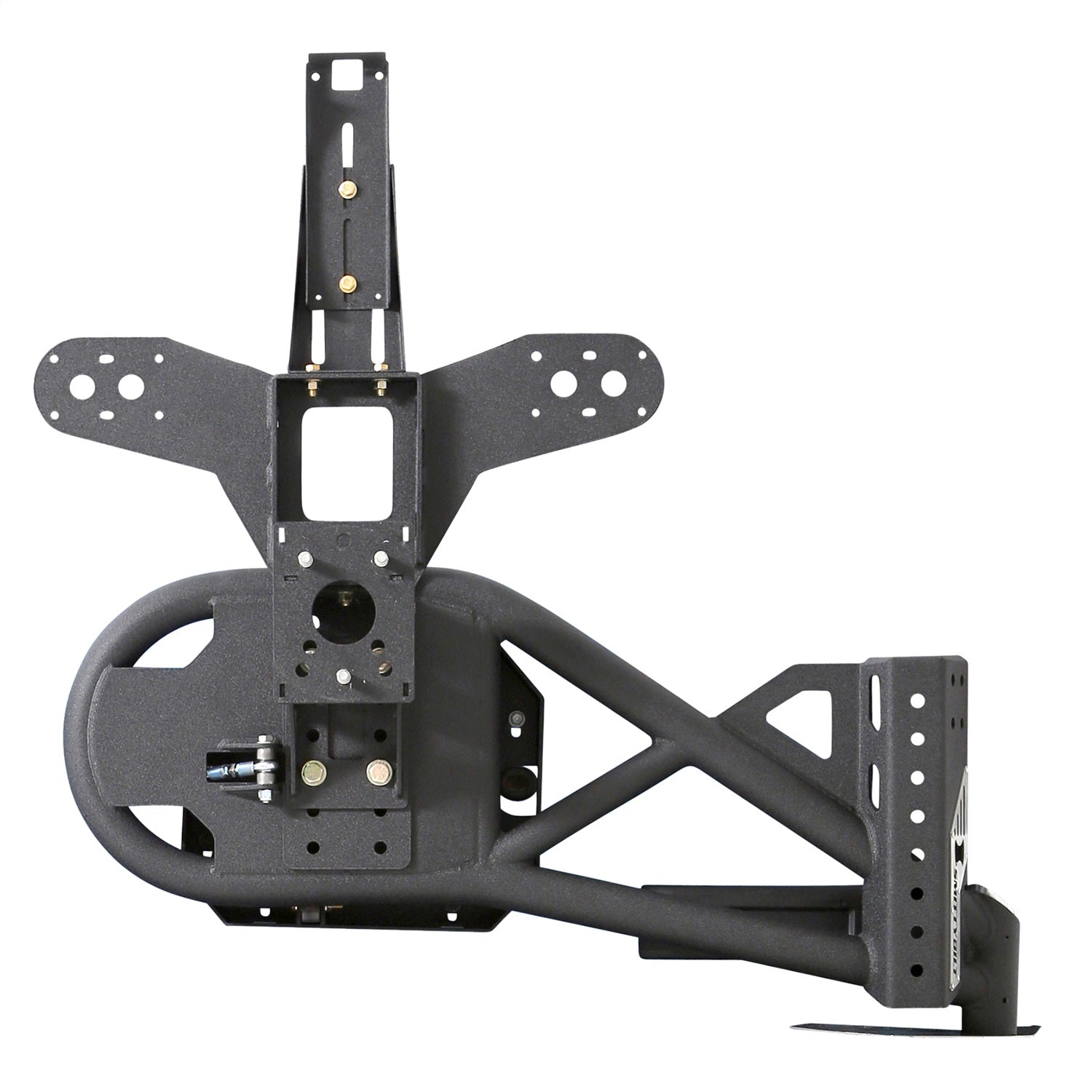 Smittybilt 76857 BOLT ON TIRE CARRIER 07-18 WRANG JK ***CLEARANCE ITEM NON RETURNABLE*** Smittybilt 76857