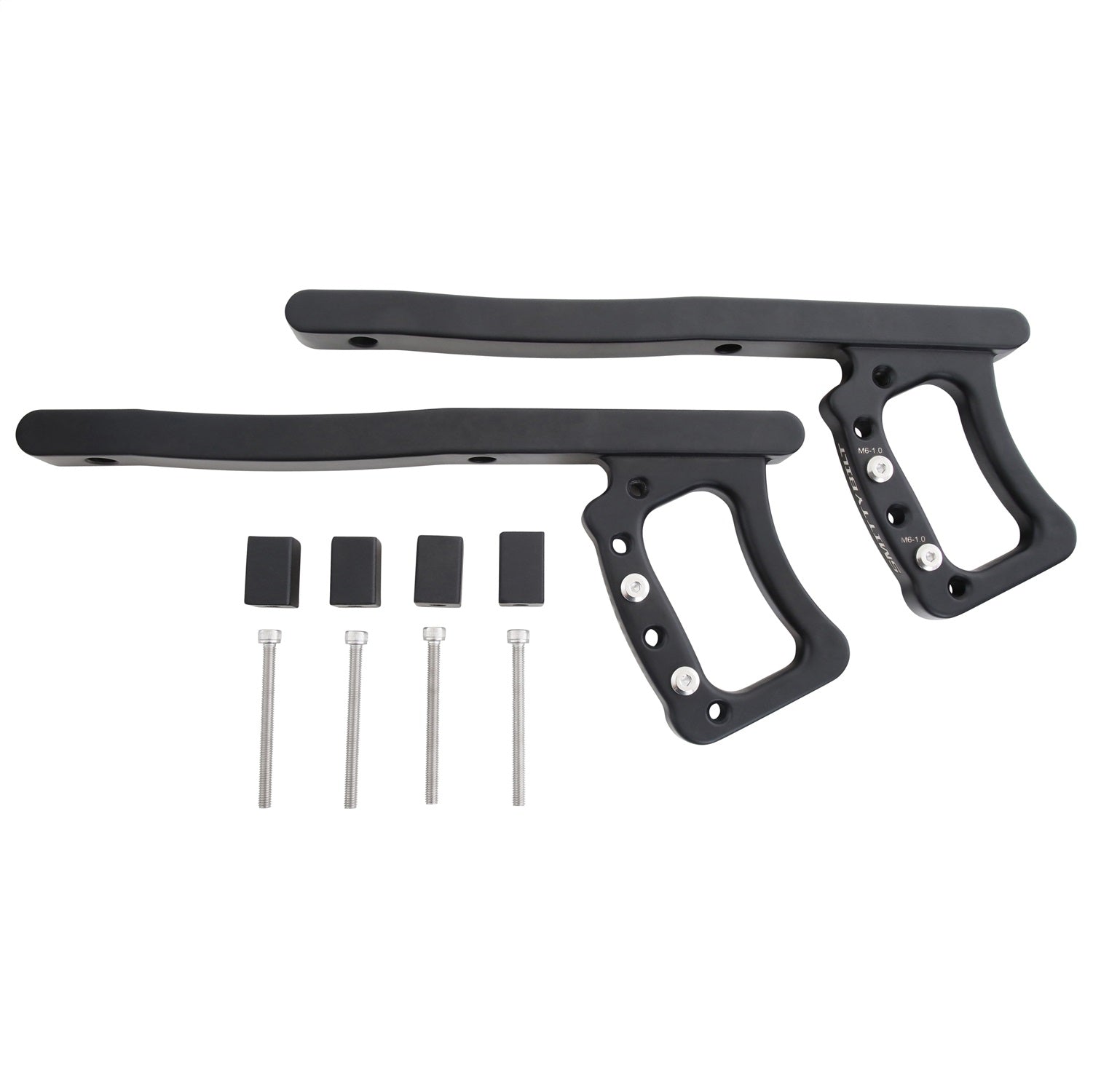 Interior Grab Handle; Rear; Solid Aluminum; Sold As Pair; Smittybilt 76932