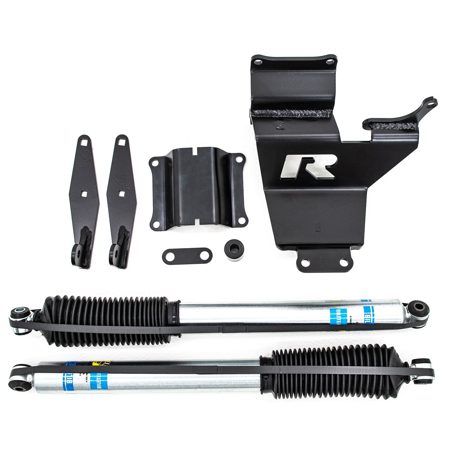 ReadyLift 77-2520 Dual Steering Stabilizer; w/Blistein Shocks; ReadyLift 77-2520