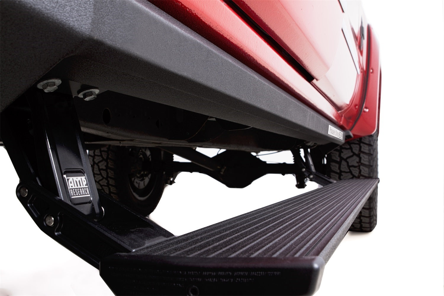 AMP Research 77248-01A PowerStep™ XL; Incl. OEM Style Illumination; Black; Plug-N-Play System; AMP Research 77248-01A