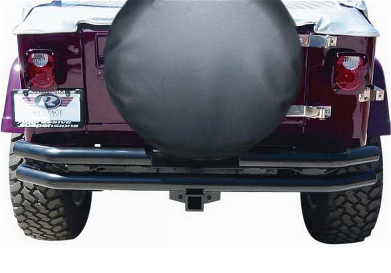 Rampage 773535 Tire Cover; Black Diamond; 33-35 in.; Rampage 773535