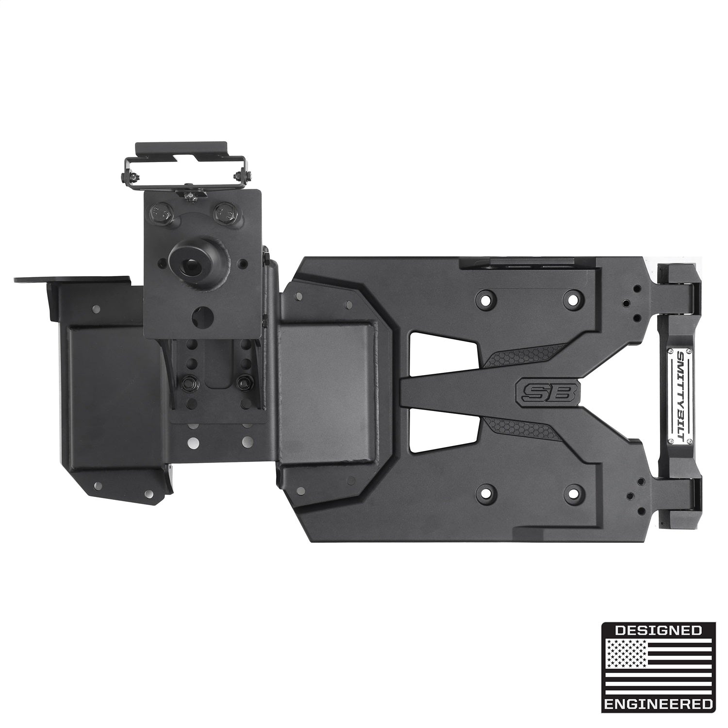Smittybilt 7743 PIVOT TIRE CARRIER 18-23 WRANGL.JL ***CLEARANCE ITEM NON RETURNABLE*** Smittybilt 7743