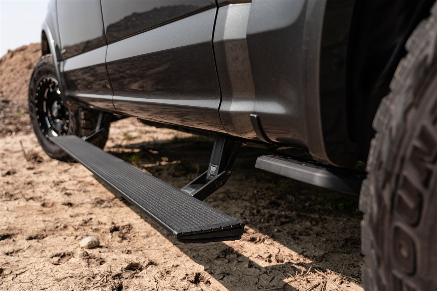 AMP Research 78152-01A PowerStep™ Xtreme; Incl. OEM Style Illumination; Black; Plug-N-Play System; AMP Research 78152-01A