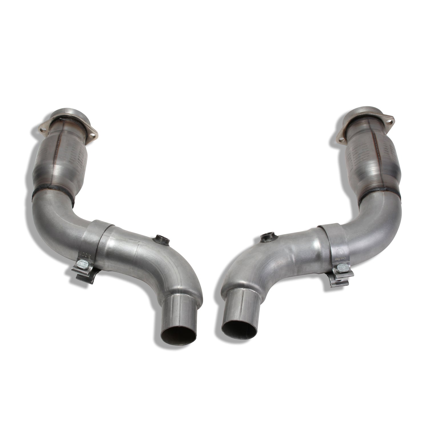 BBK Performance Parts 1816 2015-2023 FORD MUSTANG GT 3" SHORT MID PIPE WITH CATALYTIC CONVERTERS BBK Performance Parts 1816