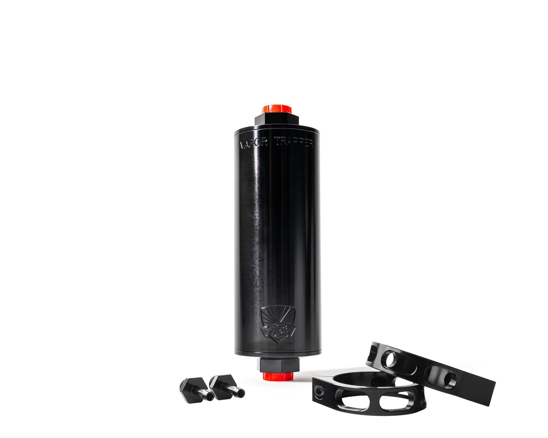Vintage Parts VT6BLK-3/8-P Premium Install Package 6in Black Black Clamps Vintage Parts VT6BLK-3/8-P