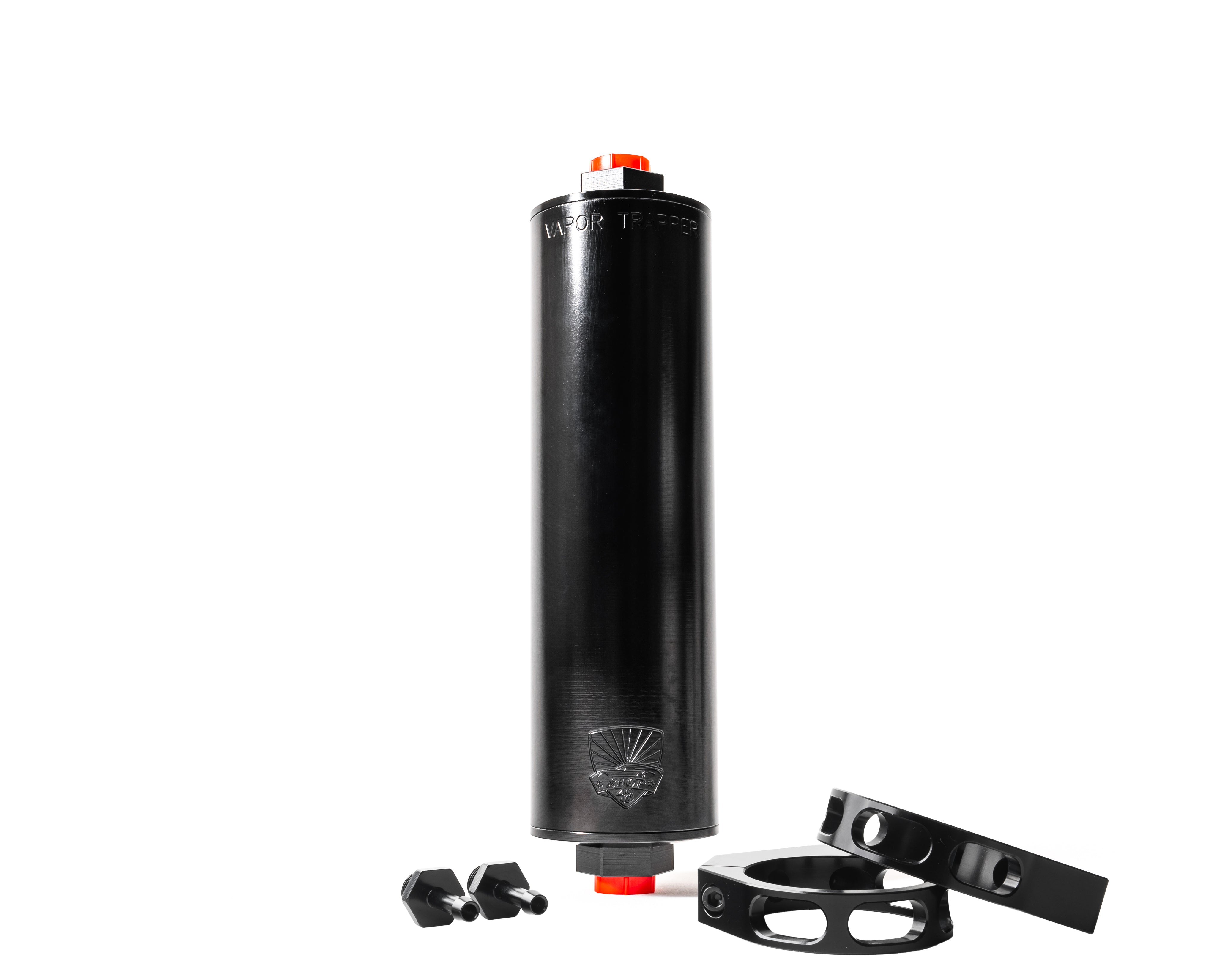 Vintage Parts VT8BLK-3/8-P Premium Install Package 8in Black Black Clamps Vintage Parts VT8BLK-3/8-P