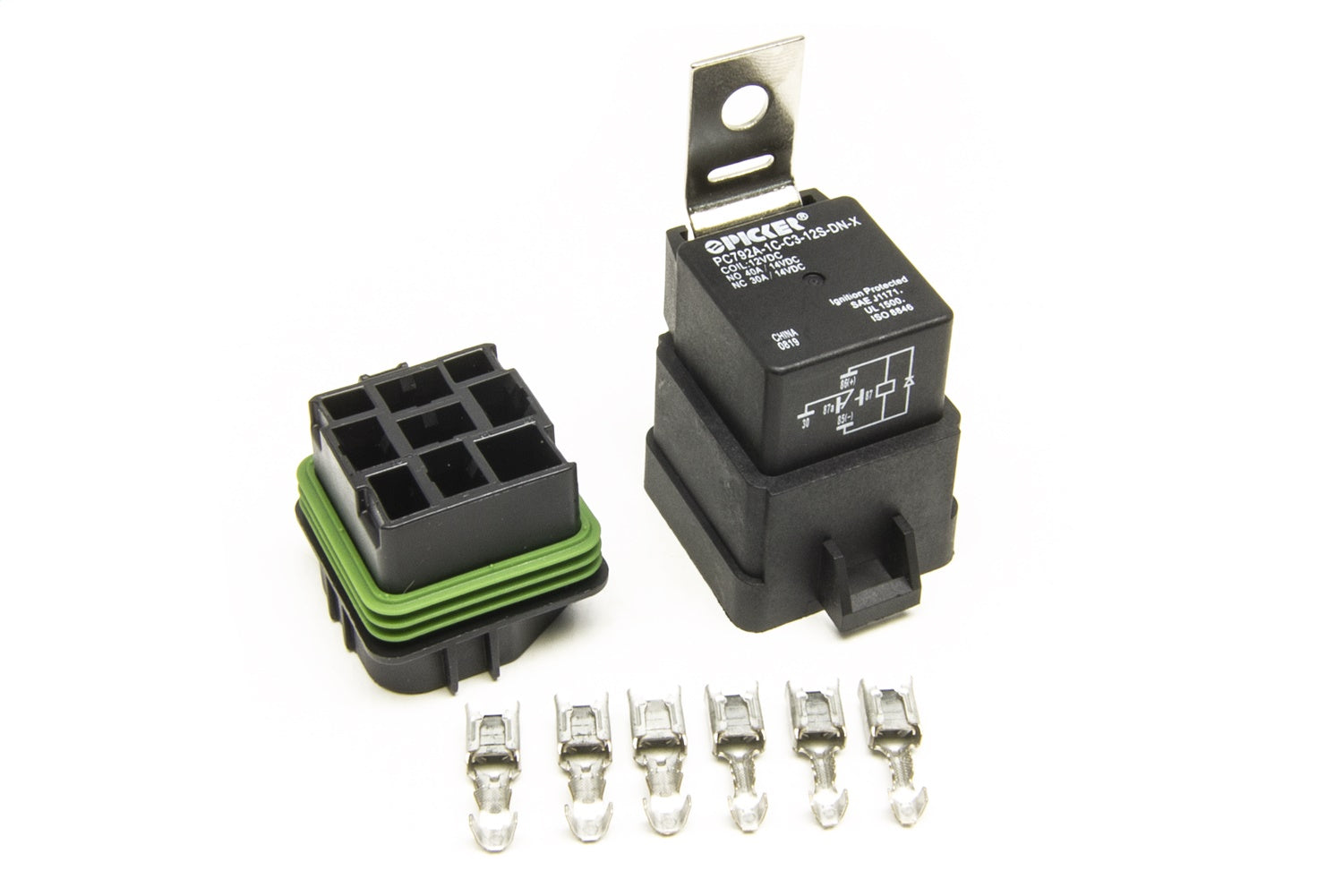 Painless Wiring 80129 35 Amp Weatherproof Relay Kit; Incl. Base Seal/Terminals; Painless Wiring 80129