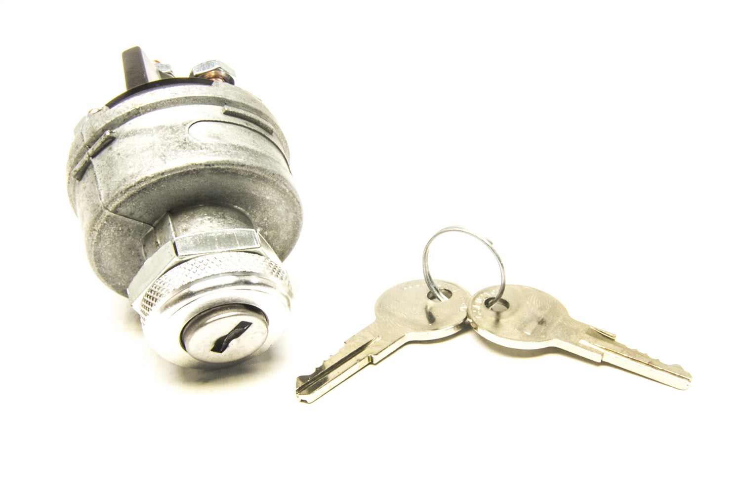 Painless Wiring 80153 Universal Ignition Switch; Dash Mounted Ignition Switch w/Two Keys; Painless Wiring 80153