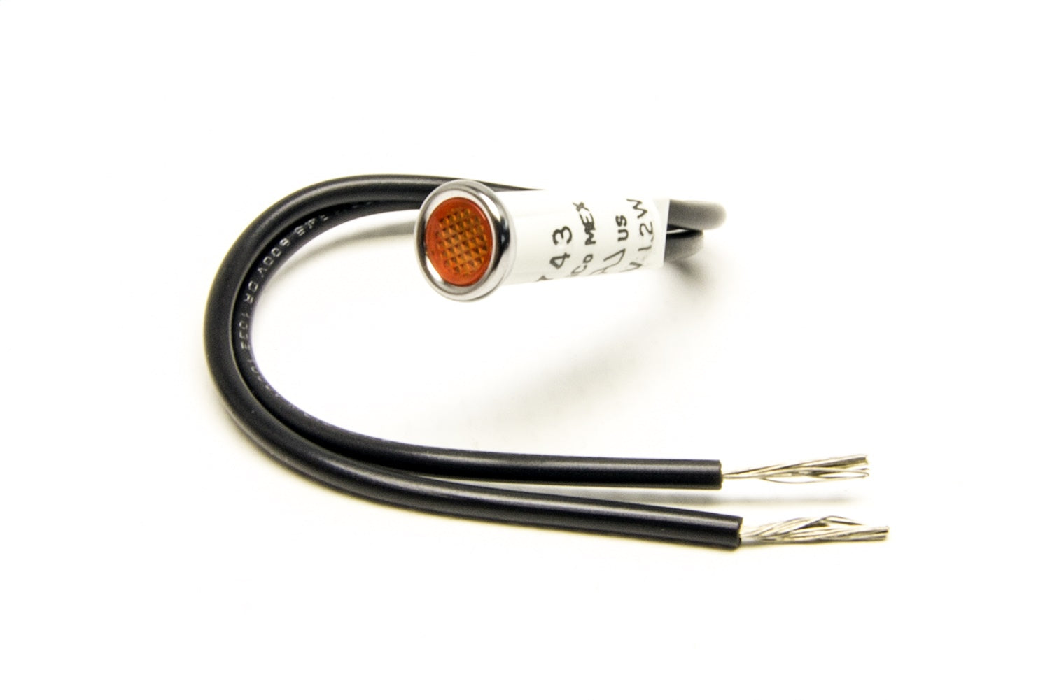 Painless Wiring 80203 LED Dash Indicator Light; 5/16 in.; Amber; Painless Wiring 80203