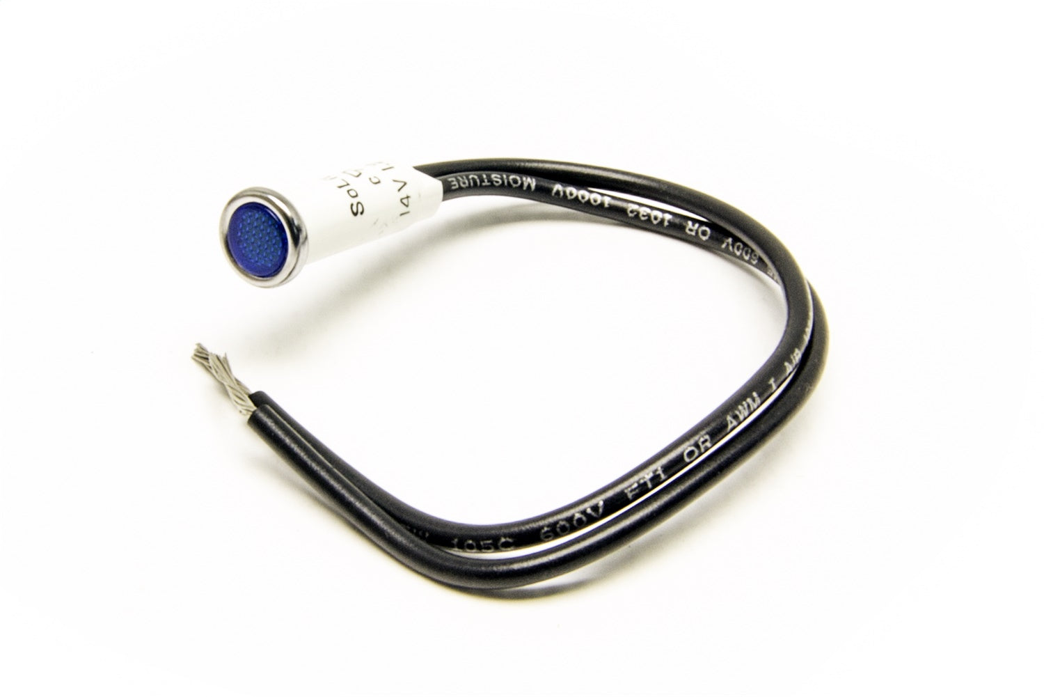 Painless Wiring 80206 LED Dash Indicator Light; 5/16 in.; Blue; Painless Wiring 80206