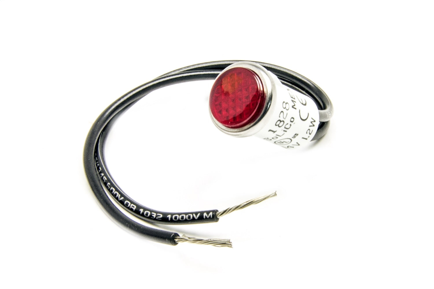Painless Wiring 80209 LED Dash Indicator Light; 0.5 in.; Red; Painless Wiring 80209