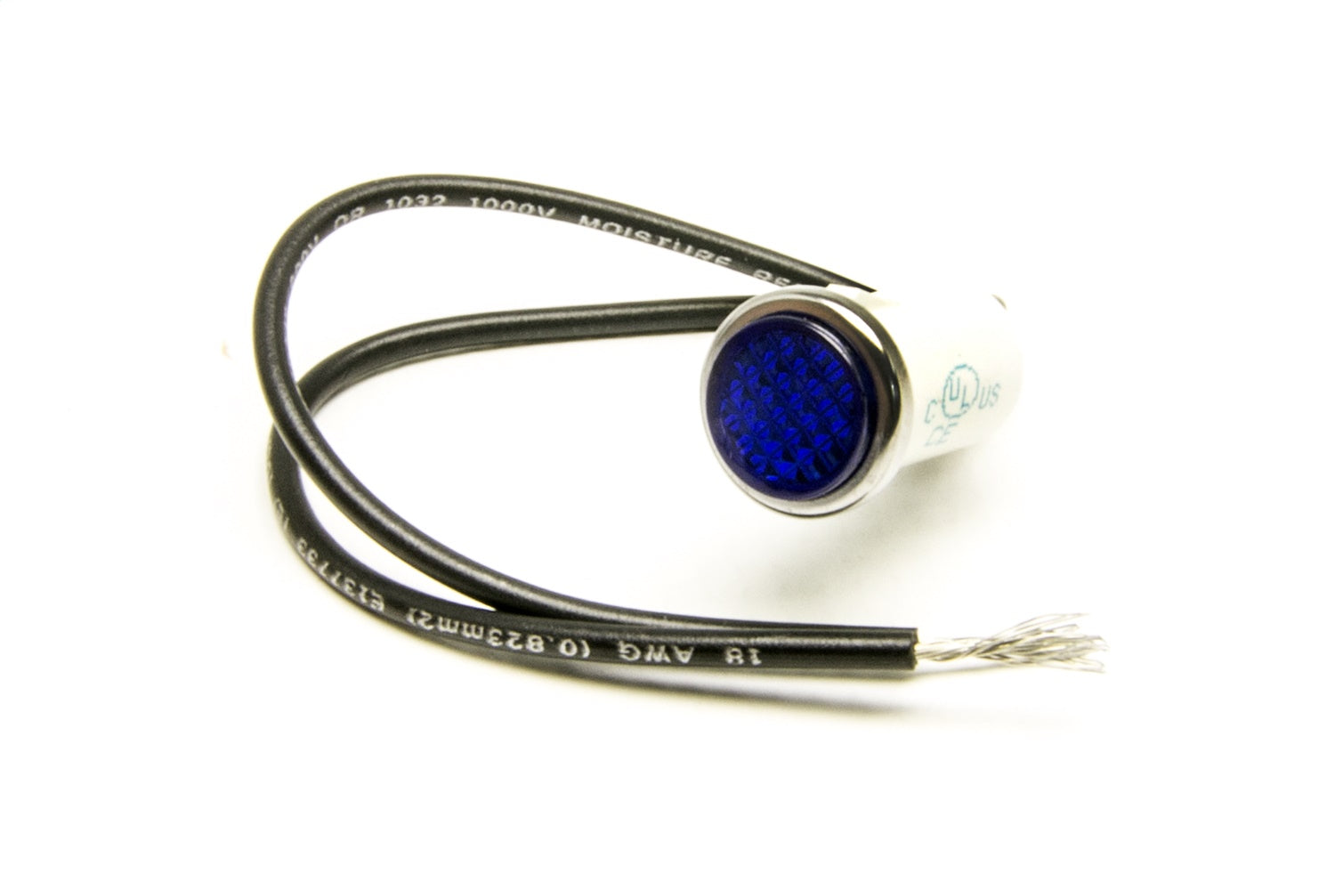 Painless Wiring 80211 LED Dash Indicator Light; 0.5 in.; Blue; Painless Wiring 80211