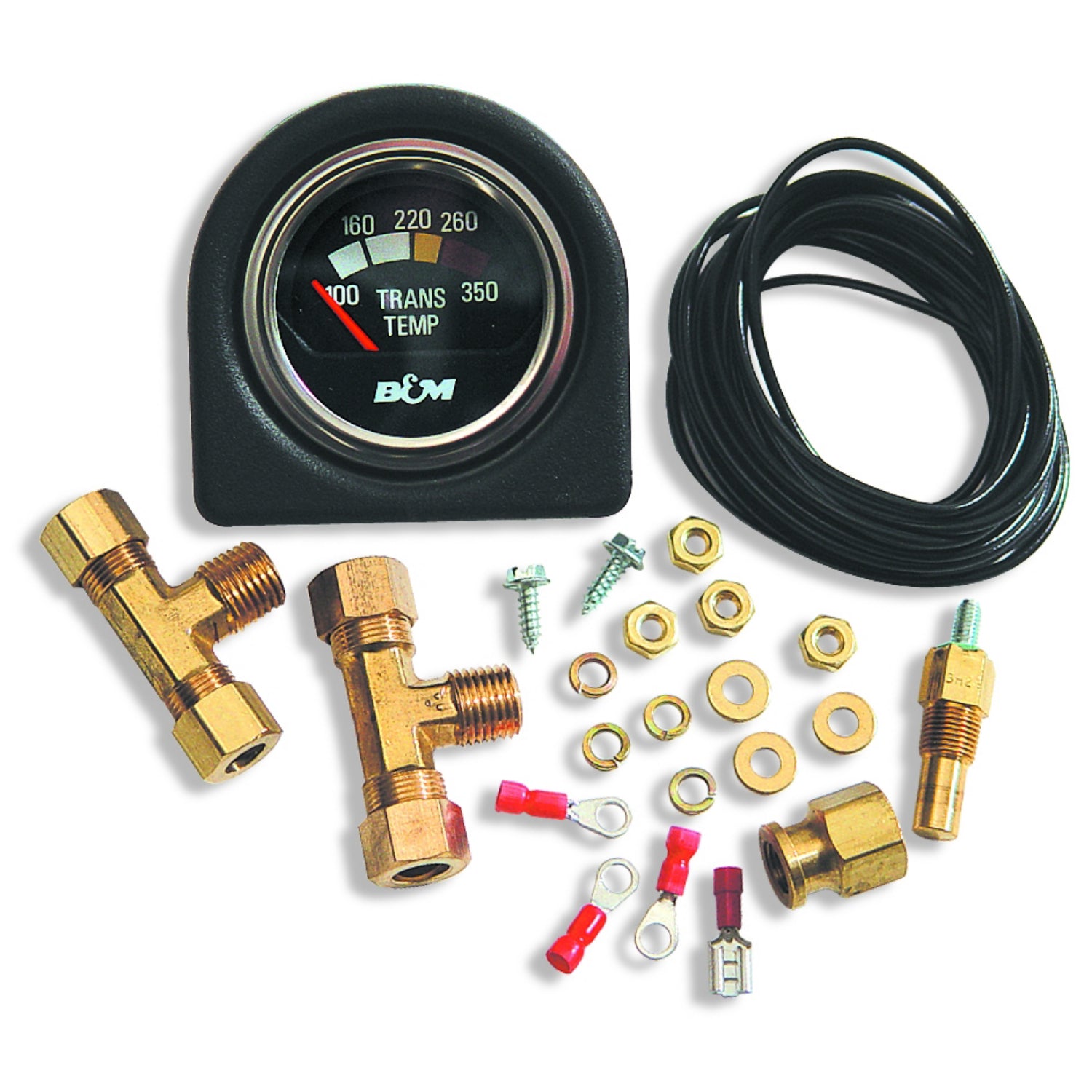 B&M 80212 Automatic Transmission Oil Temperature Gauge Kit B&M 80212
