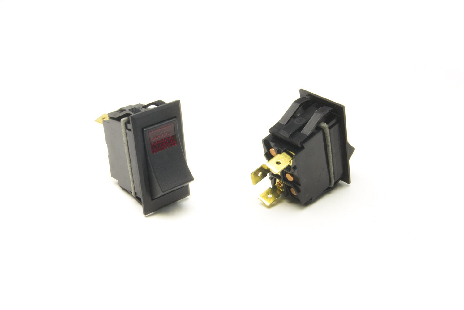 Painless Wiring 80401 Rocker Switch; On/Off; Red Light; Painless Wiring 80401