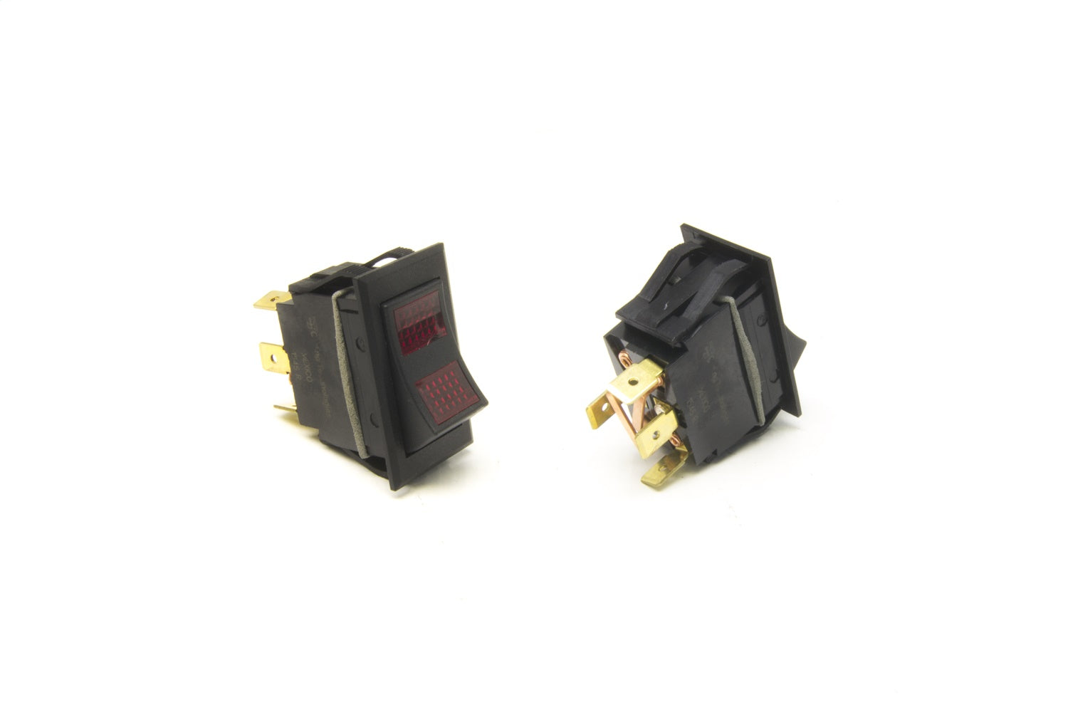 Painless Wiring 80403 Rocker Switch; On/Off/On; Red Lights; Painless Wiring 80403