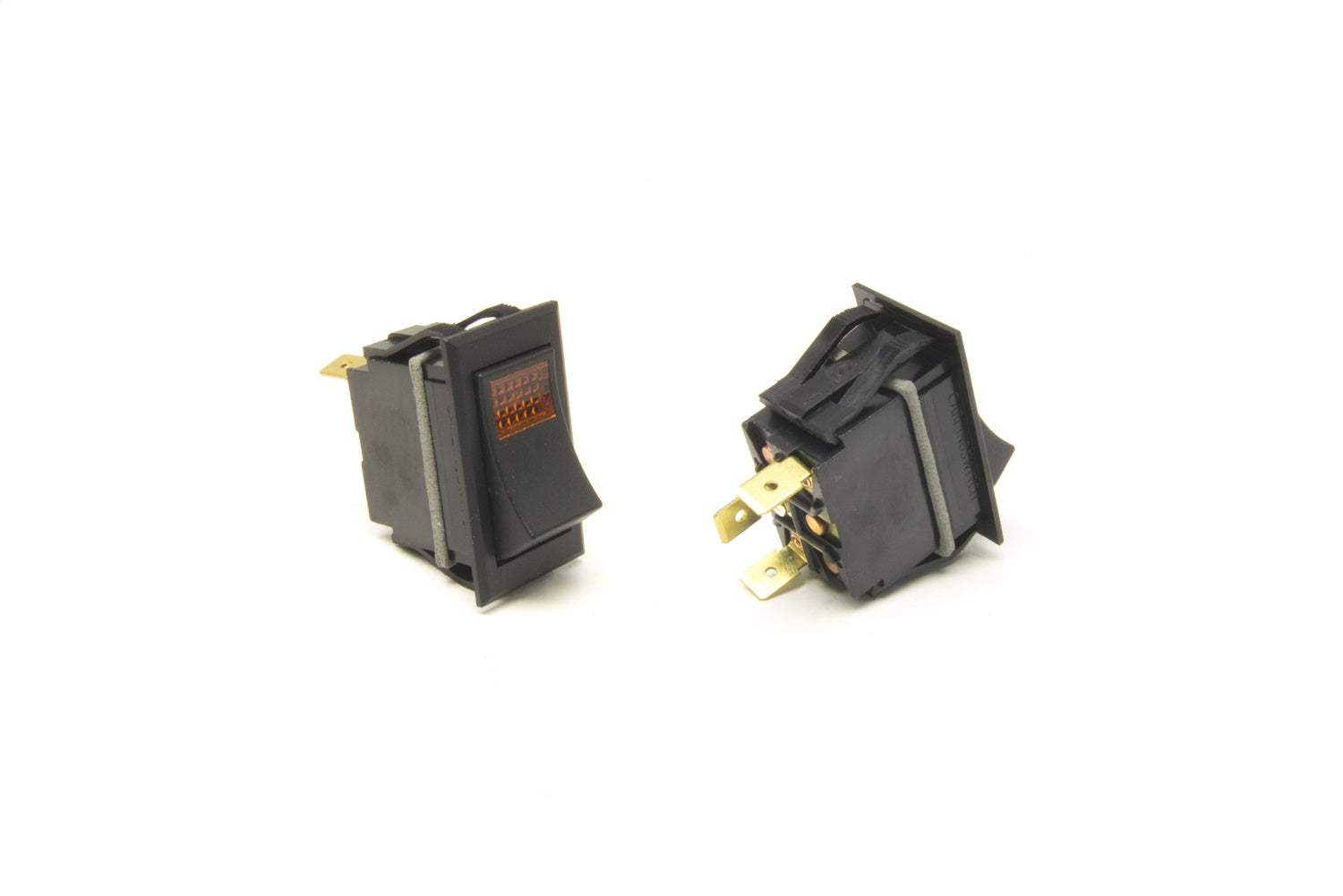 Painless Wiring 80404 Rocker Switch; On/Off; Amber Light; Painless Wiring 80404