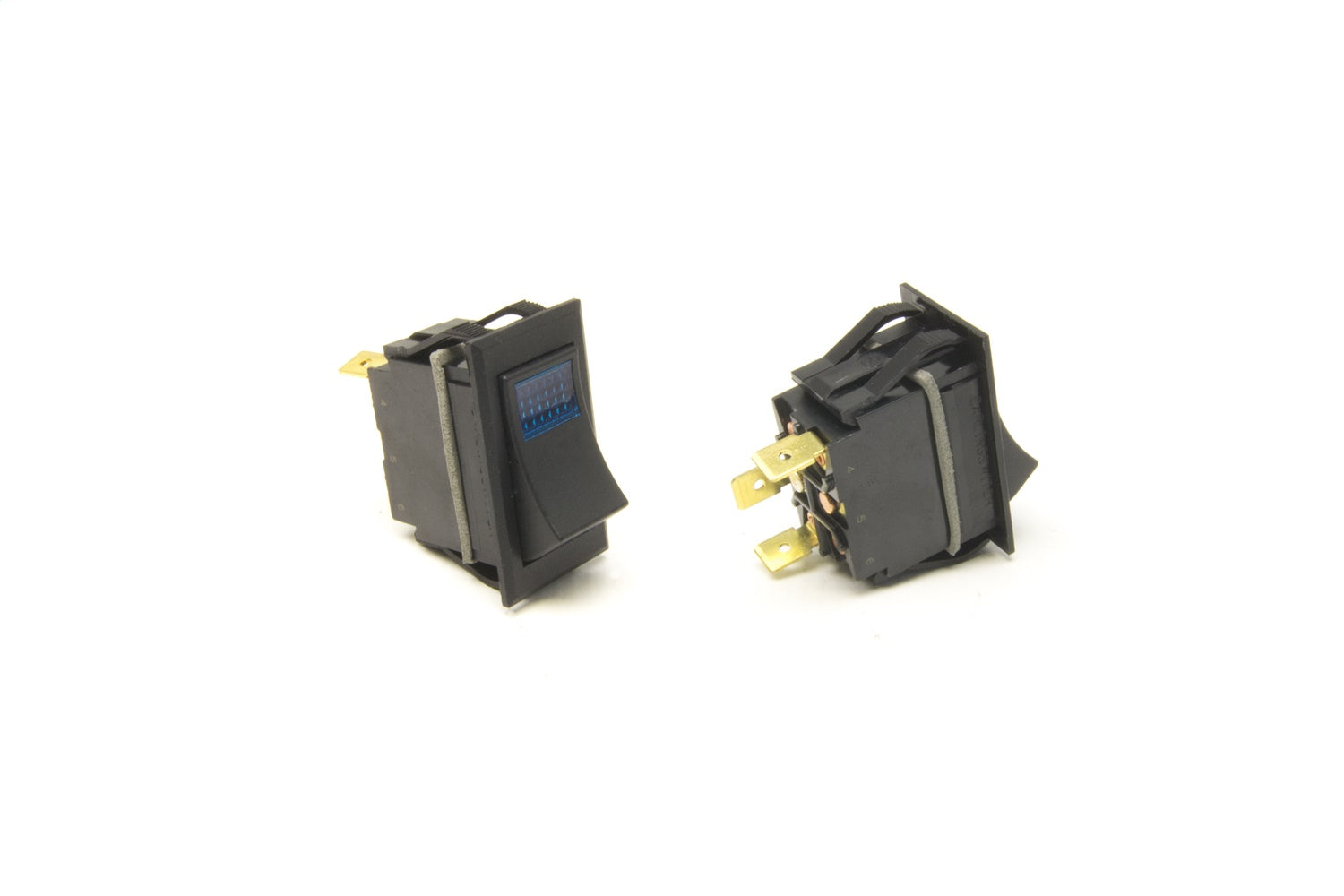 Painless Wiring 80405 Rocker Switch; On/Off; Blue Light; Painless Wiring 80405