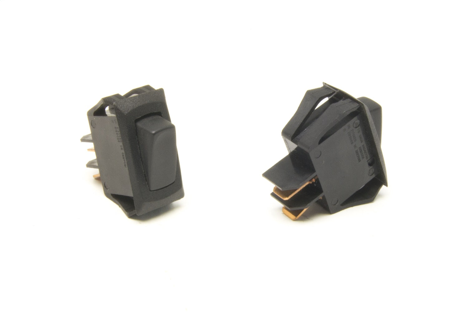 Painless Wiring 80411 Small Rocker Switch; Momentary On: On/Off; Non-Lighted; Painless Wiring 80411