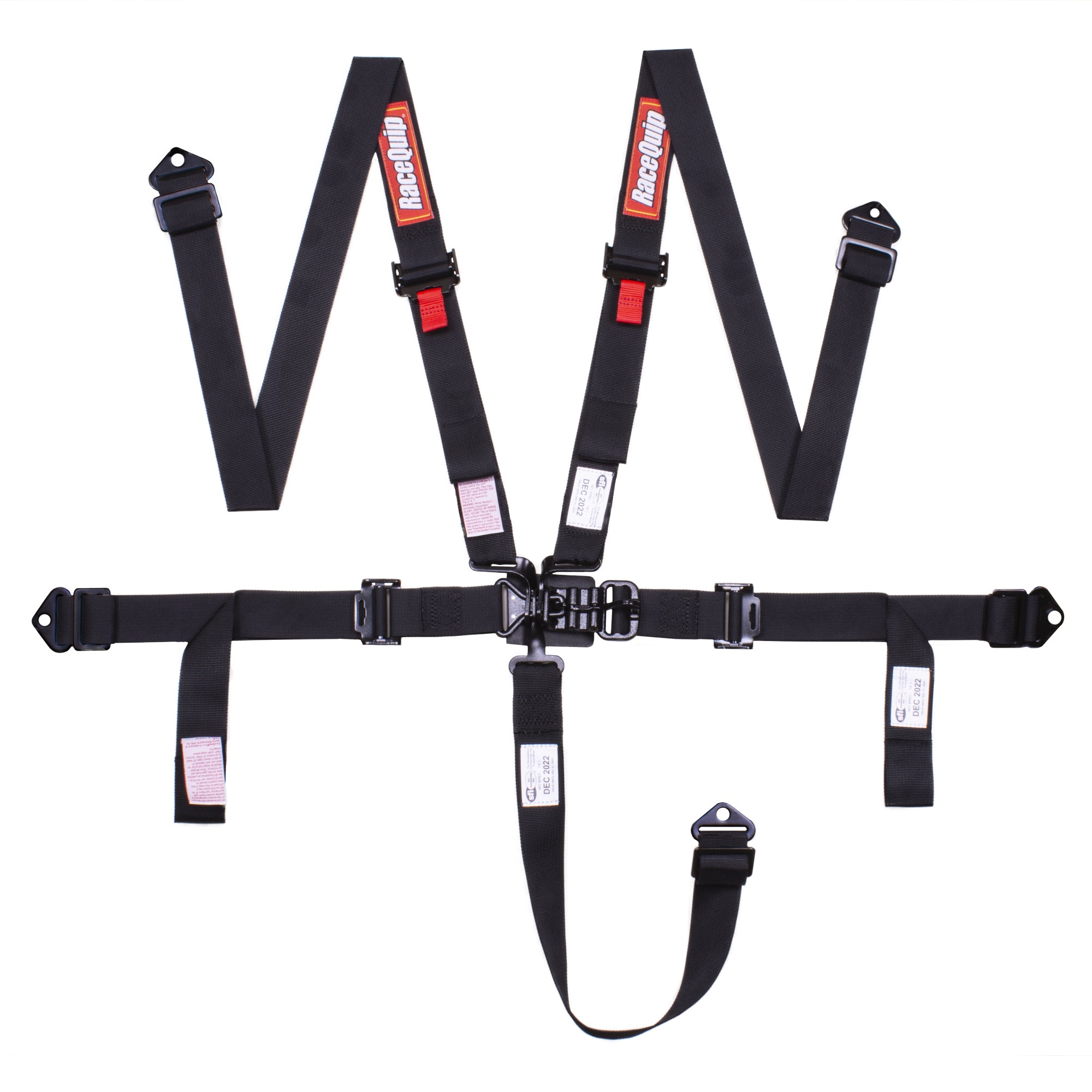 Racequip 811001RQP RaceQuip Latch & Link 5 Point Harness Set Racequip 811001RQP