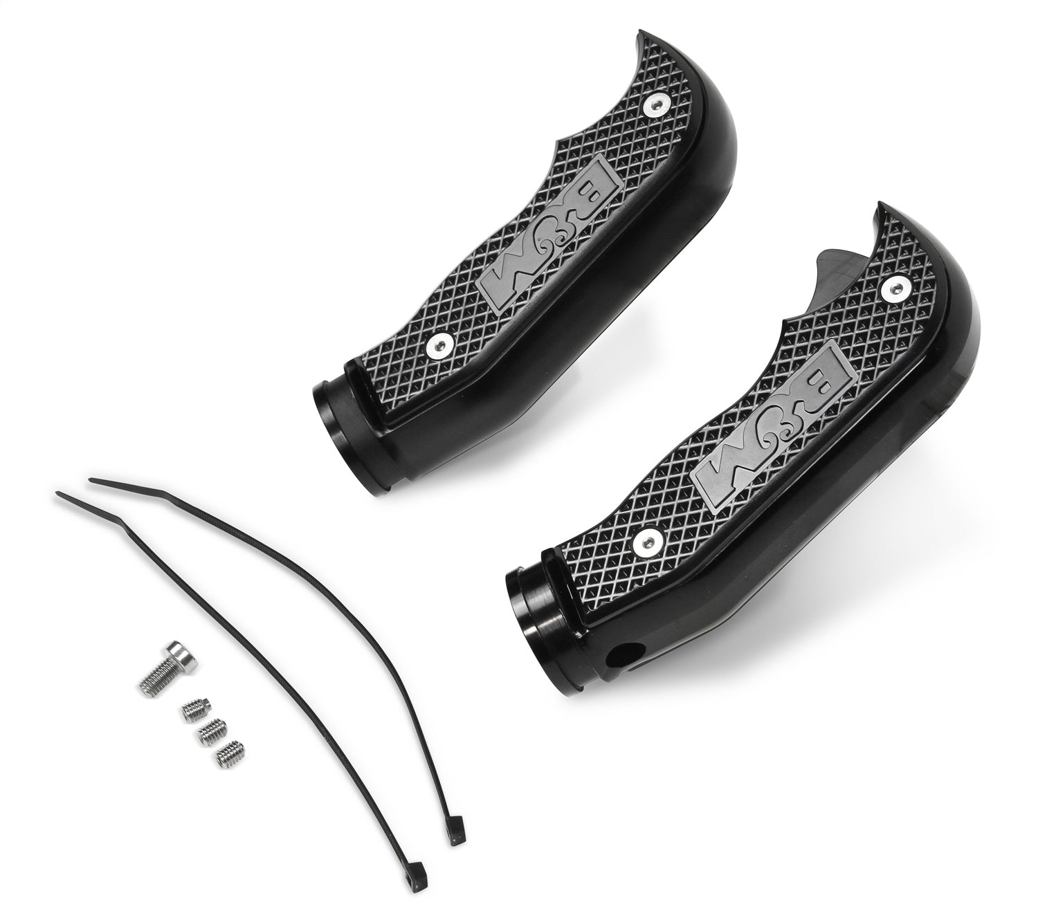 B&M 81103 Magnum Grip Shift Handle; Billet Aluminum; Incl. Hardware; Black Anodized; B&M 81103