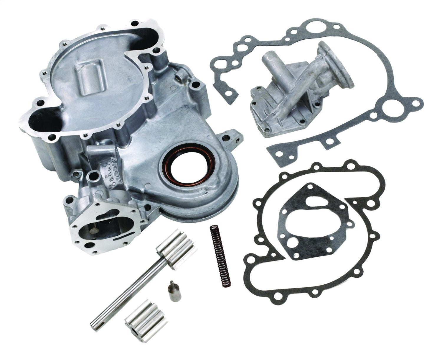 Crown Automotive Jeep Replacement 8129373K Timing Cover Kit; Includes Cover/Oil Pump Kit/Gaskets; Crown Automotive Jeep Replacement 8129373K