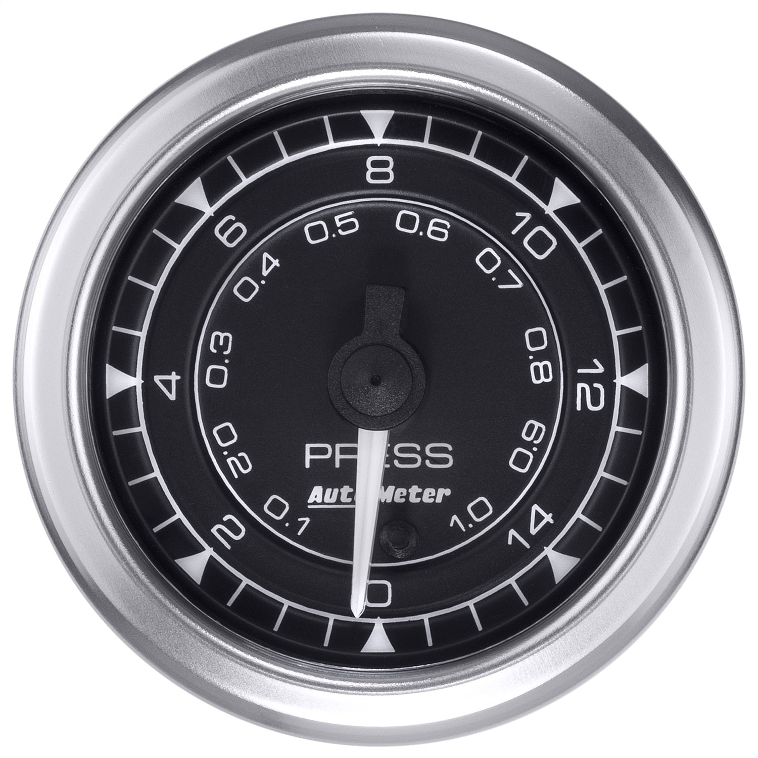 AutoMeter 8162 GAUGE; PRESSURE; 2 1/16in.; 15PSI; DIGITAL STEPPER MOTOR; CHRONO AutoMeter 8162